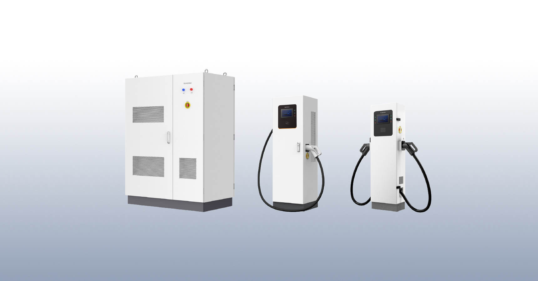 独创聚能环全柔性动态功率分配，最大化功率利用率，快充与液冷超充终端灵活搭配，平滑升级。